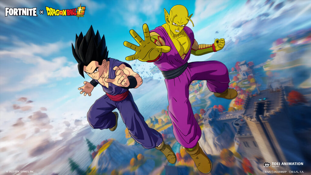 fortnite-gohan-and-piccolo-loading-screen - 游道易 blank